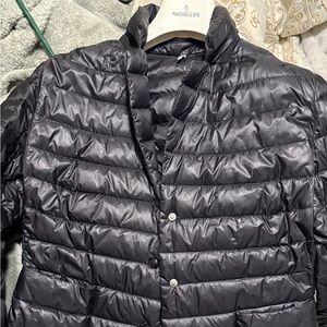 Moncler Black Puffer Jacket XS
